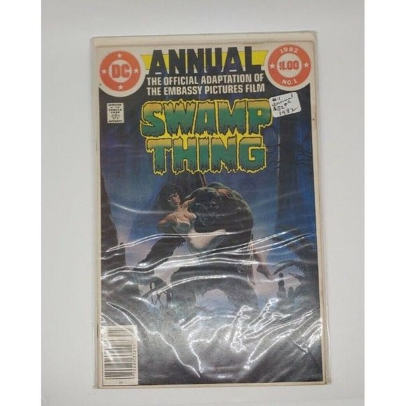 DC Comics Swamp Thing Annual Issue #1 Movie Adaptation Issue 1982 Wes Craven - Picture 3 of 11